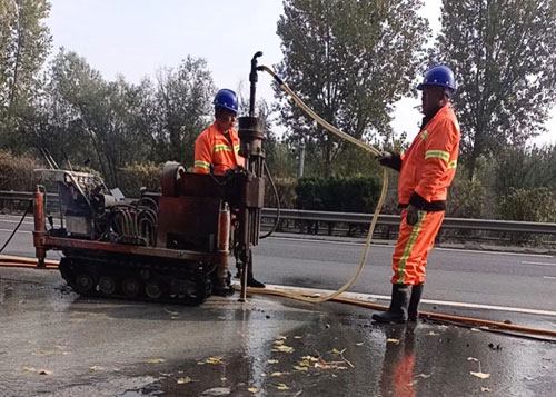 苏州高速公路下沉注浆加固